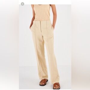 Oroton Pintuck Pant - minimalist